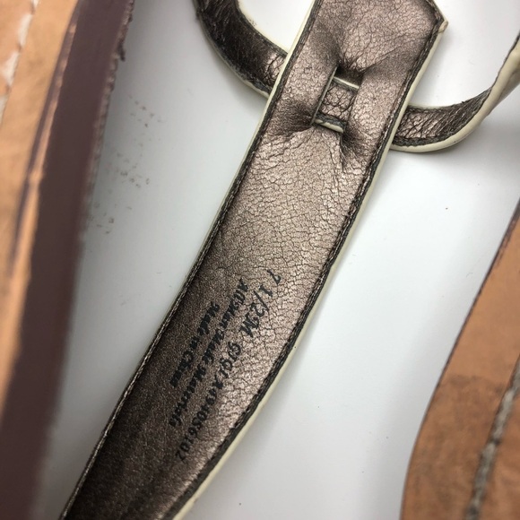 Sam Edelman GiGi womens cream thong sandals size 7.5 - Picture 6 of 7